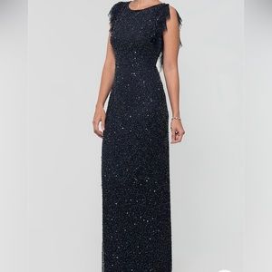 NWT Adrianna Papell Beaded Gown